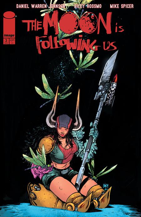 THE MOON IS FOLLOWING US #3 CVR B DANIEL WARREN JOHNSON & MIKE SPICER VAR