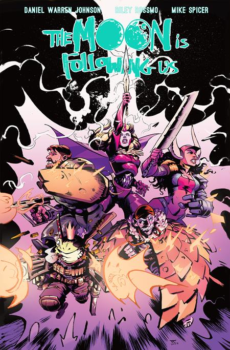 THE MOON IS FOLLOWING US #2 Second Printing