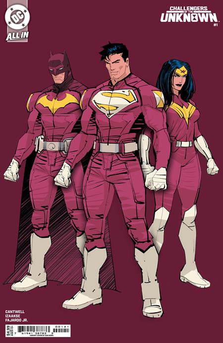 CHALLENGERS OF THE UNKNOWN #1 CVR D DAN MORA DESIGN CARD STOCK VAR