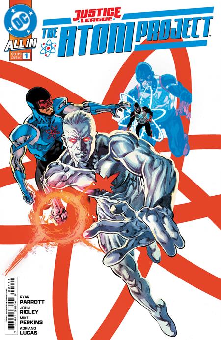JUSTICE LEAGUE THE ATOM PROJECT #1 CVR A MIKE PERKINS