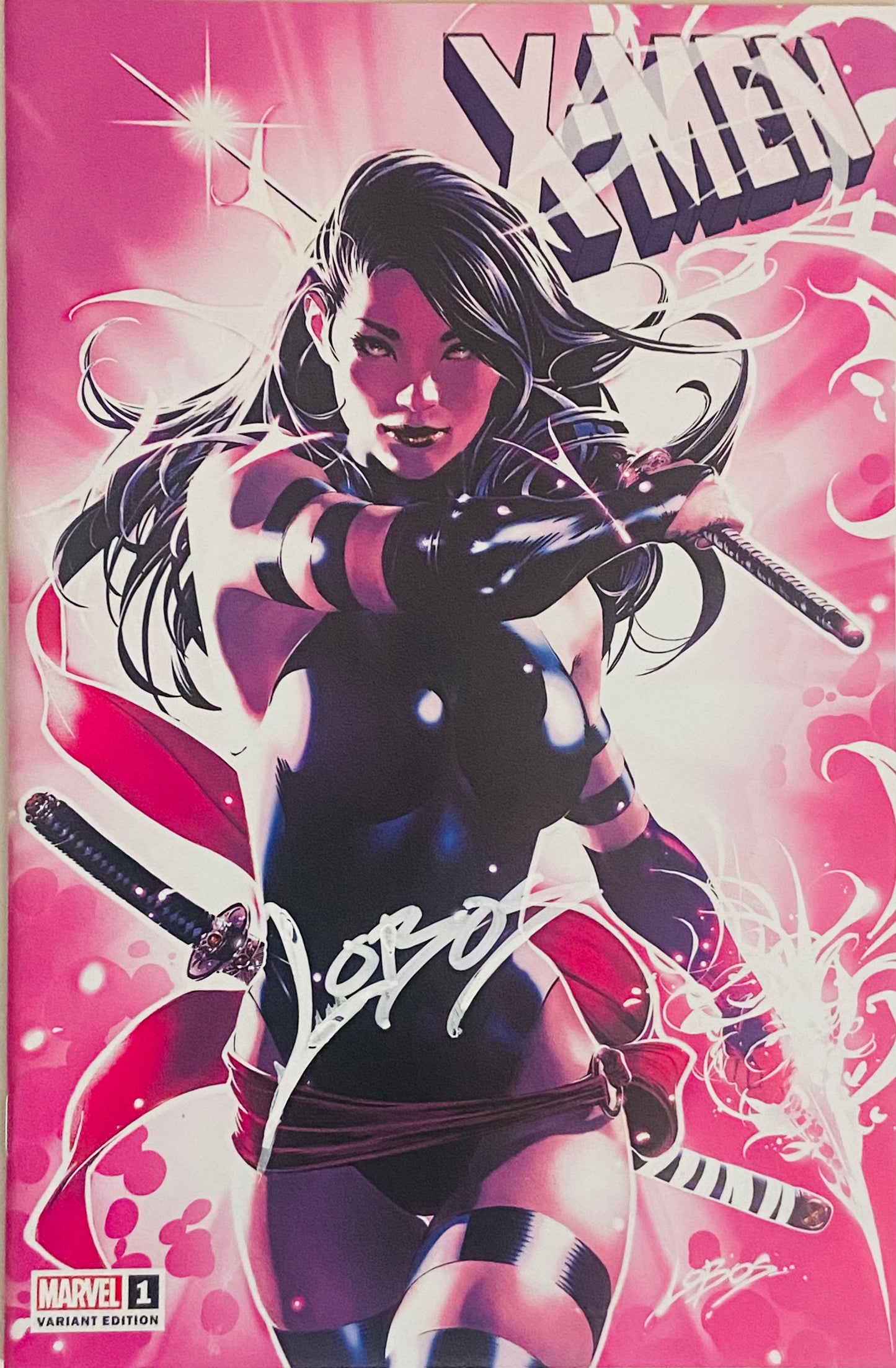 X-MEN 1-SIGNED BY LOBOS