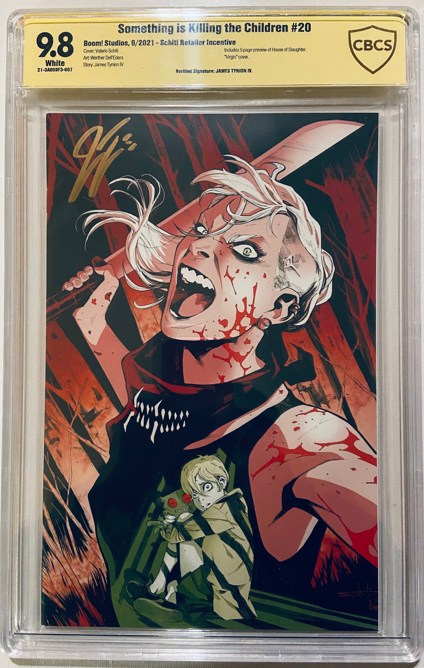 CBCS 9.8 Something is killing the Children 19 (Signed)