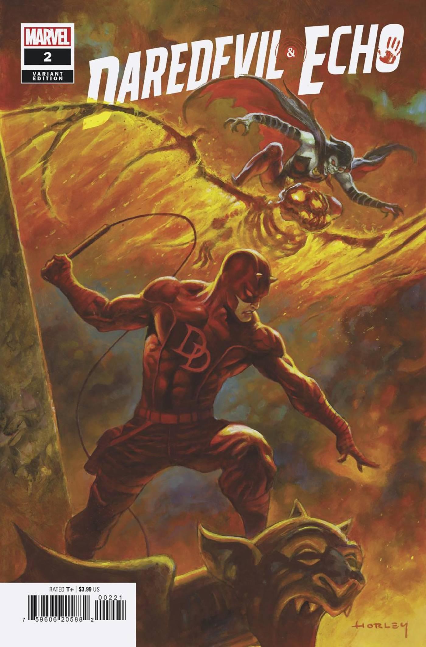 DAREDEVIL AND ECHO #2 ALEX HORLEY VAR - HolyGrail Comix