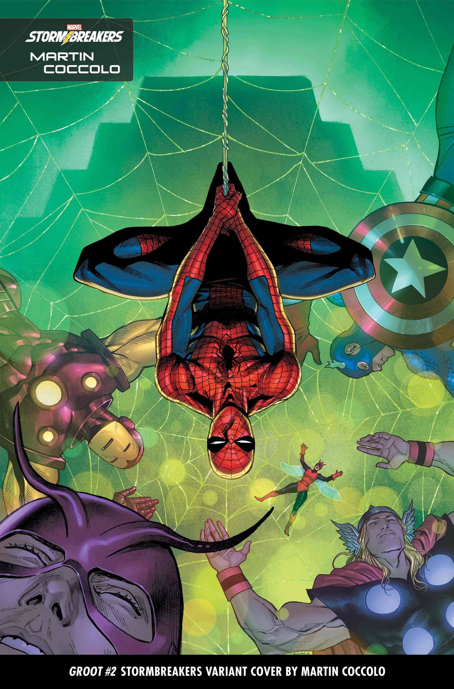 GROOT #2 COCCOLO STORMBREAKER VAR - HolyGrail Comix