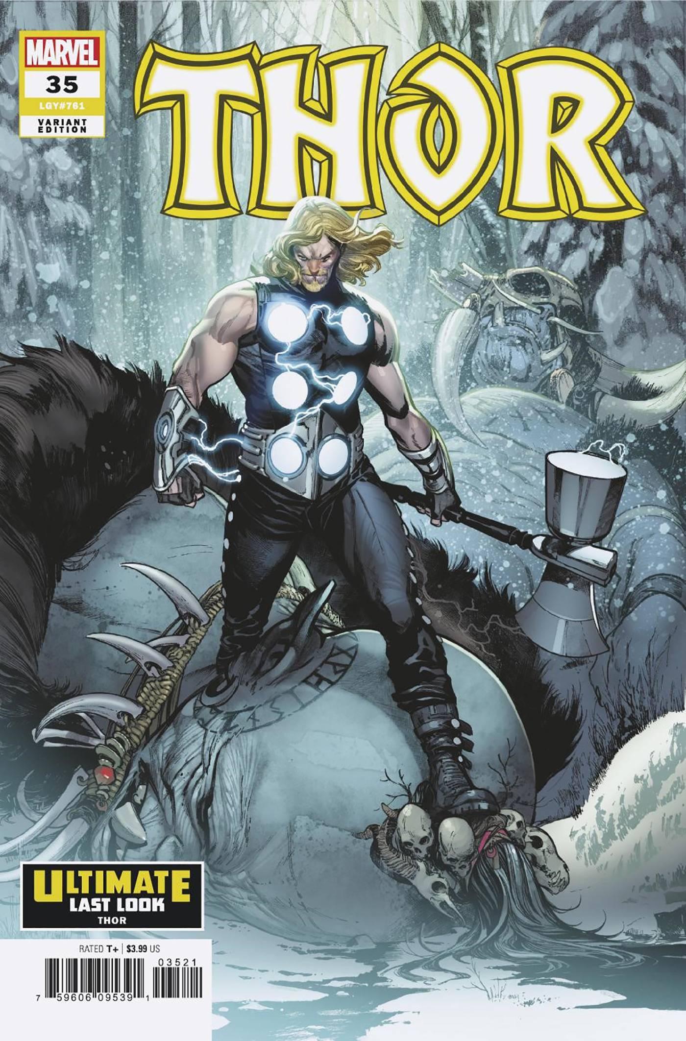THOR #35 PEPE LARRAZ ULTIMATE LAST LOOK VAR - HolyGrail Comix