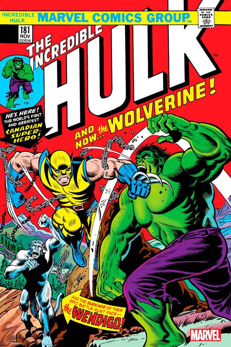 INCREDIBLE HULK #181 FACSIMILE EDITION NEW PTG - HolyGrail Comix