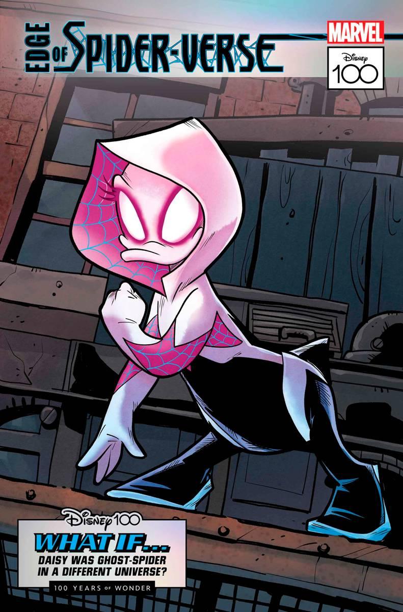 AMAZING SPIDER-MAN #32 PERISSONOTTO DISNEY100 VAR - HolyGrail Comix