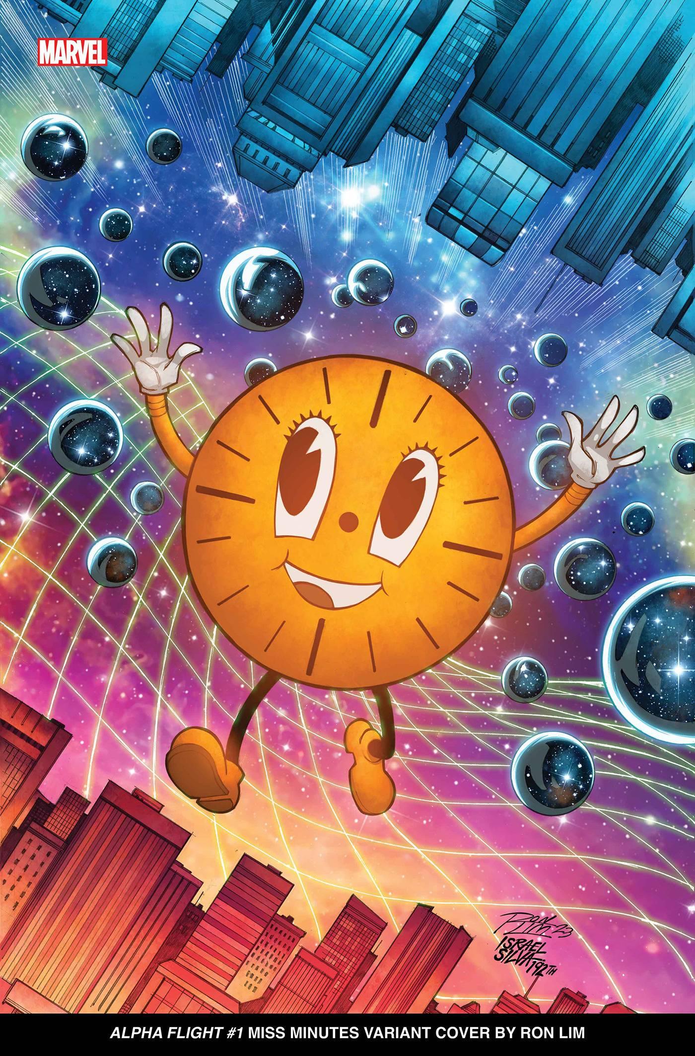 ALPHA FLIGHT #1 RON LIM MISS MINUTES VAR - HolyGrail Comix