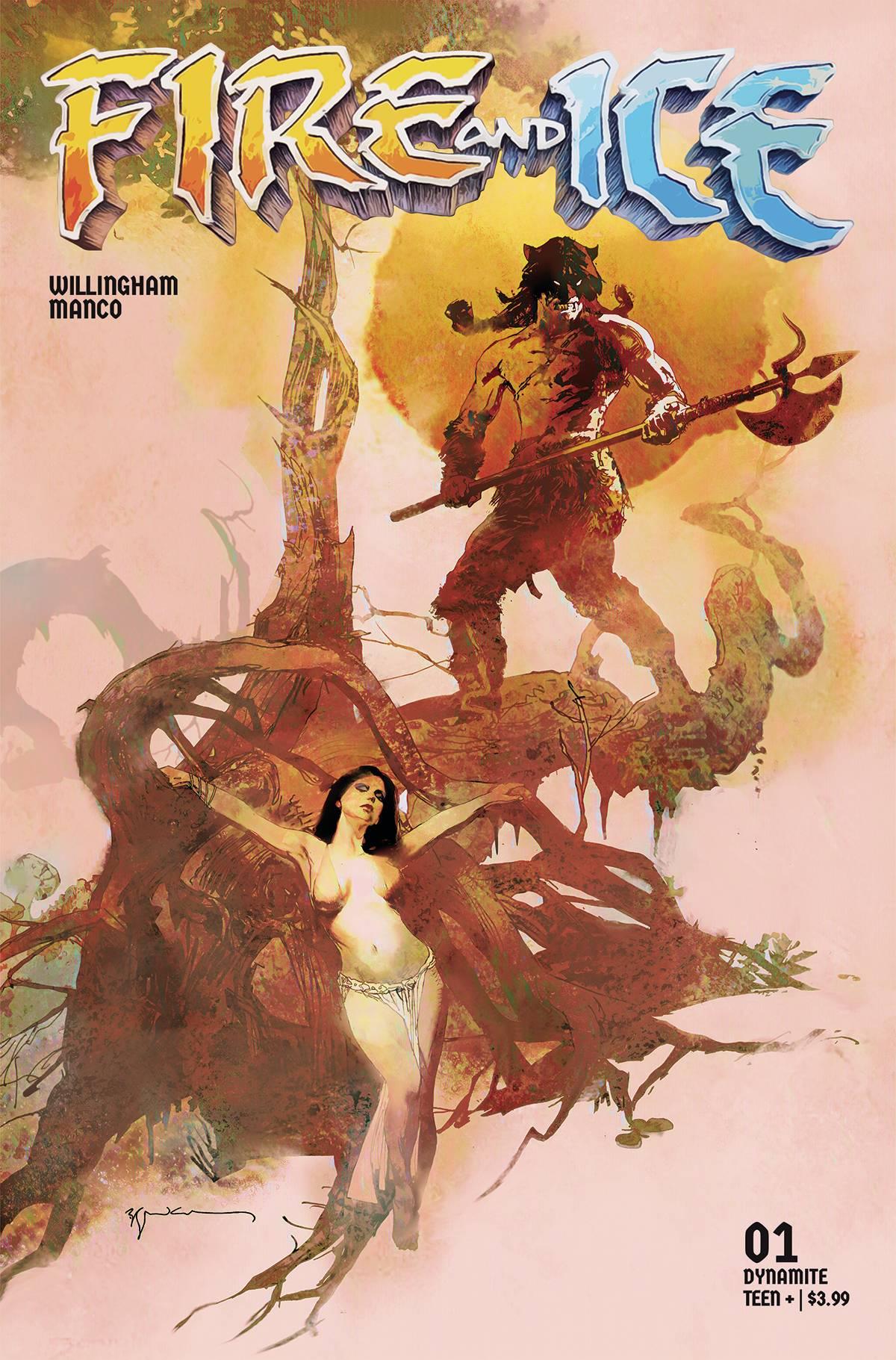 FIRE AND ICE #1 CVR A SEINKIEWICZ - HolyGrail Comix