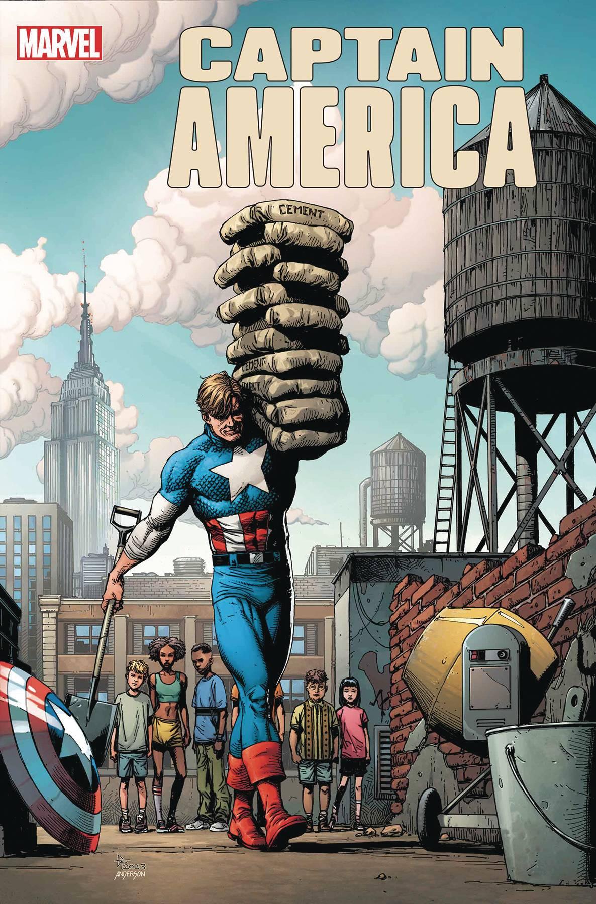 CAPTAIN AMERICA #1 GARY FRANK VAR - HolyGrail Comix