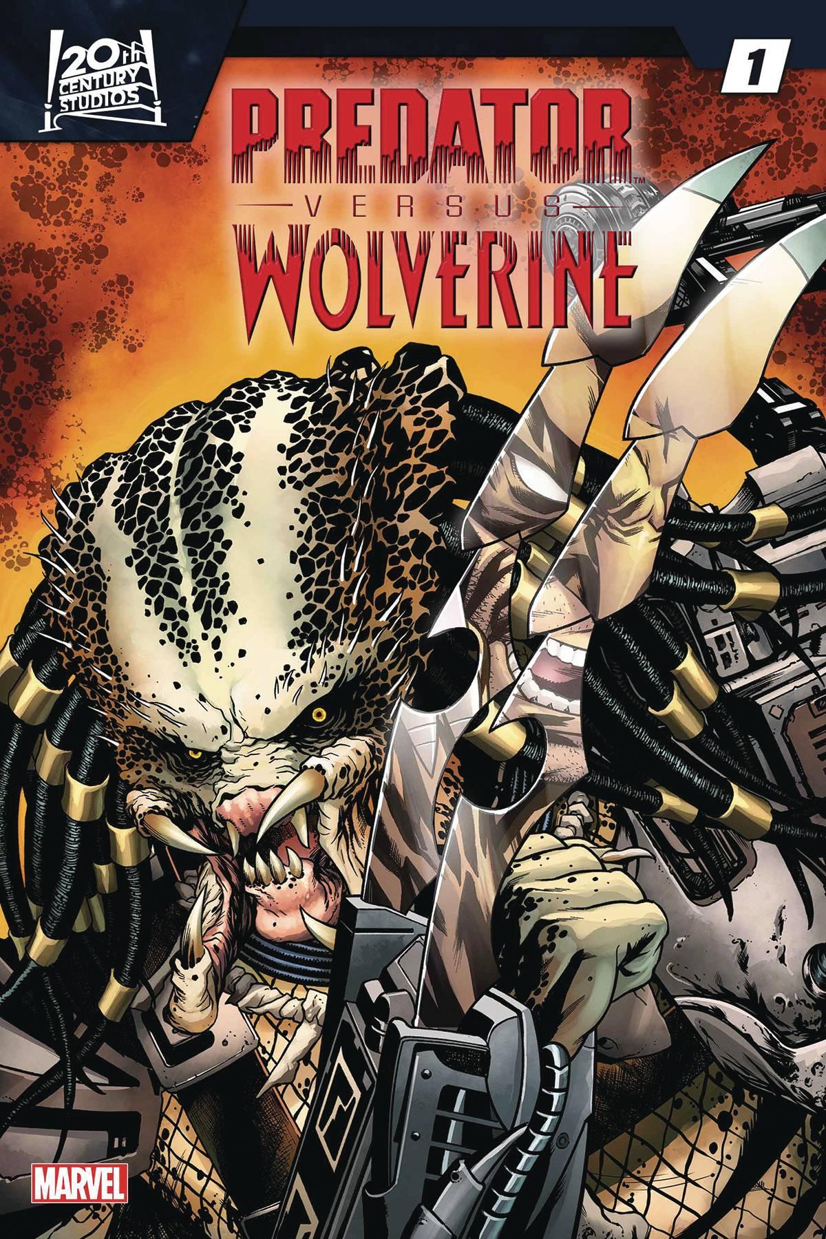 PREDATOR VS WOLVERINE #1 MIKE MCKONE PREDATOR HOMAGE VAR - HolyGrail Comix