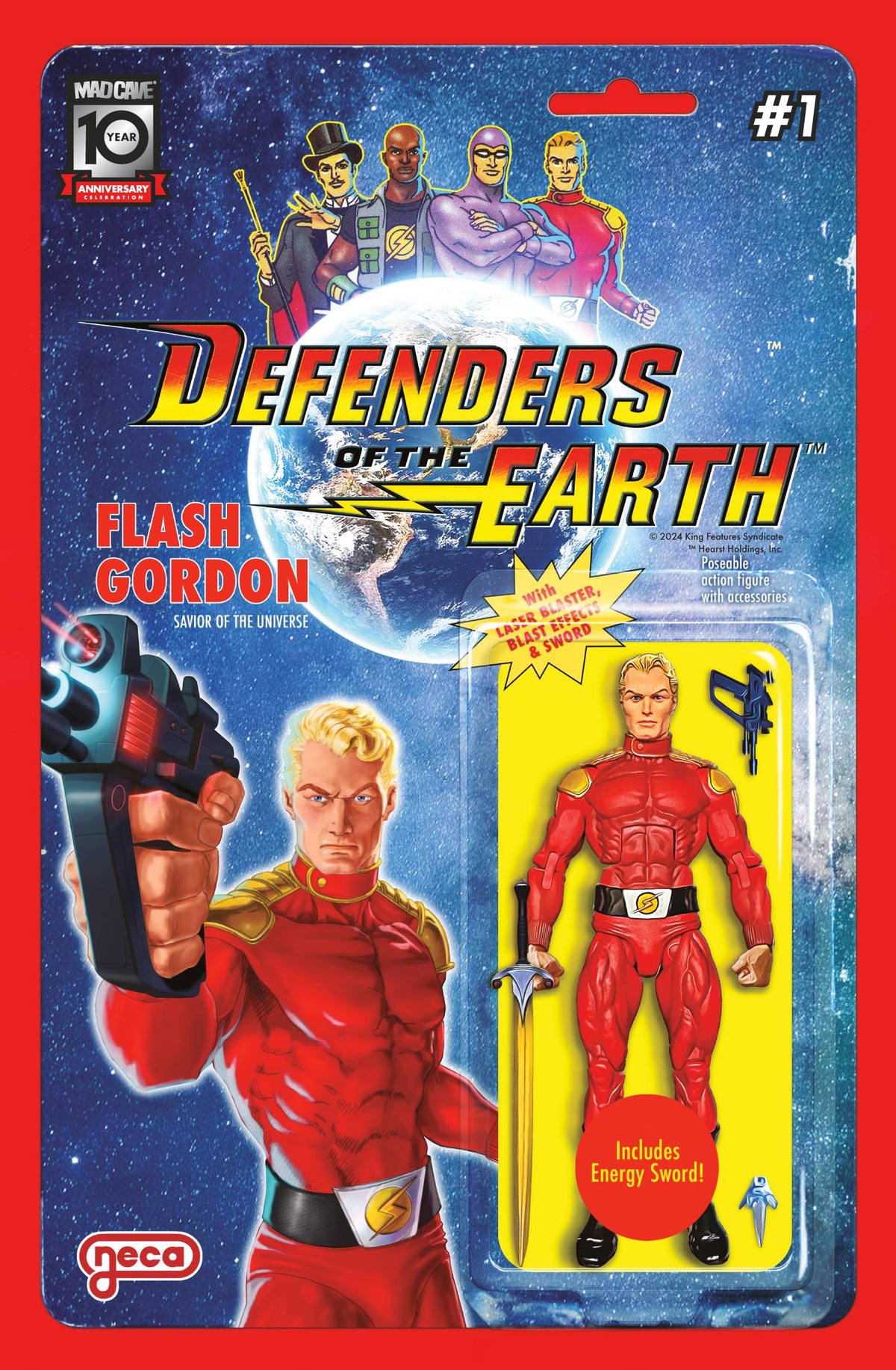 DEFENDERS OF THE EARTH #1 CVR B DJORDJE DJOKOVIC