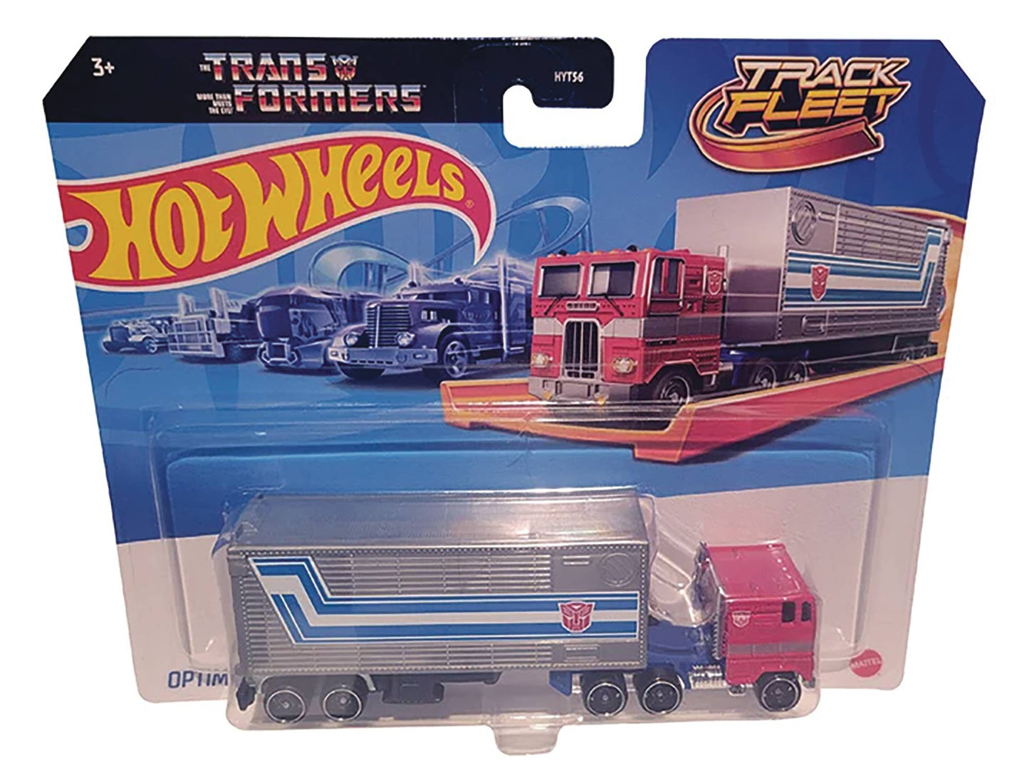 TRANSFORMERS HW TRACK FLEET OPTIMUS PRIME 1/64 DIE-CAST