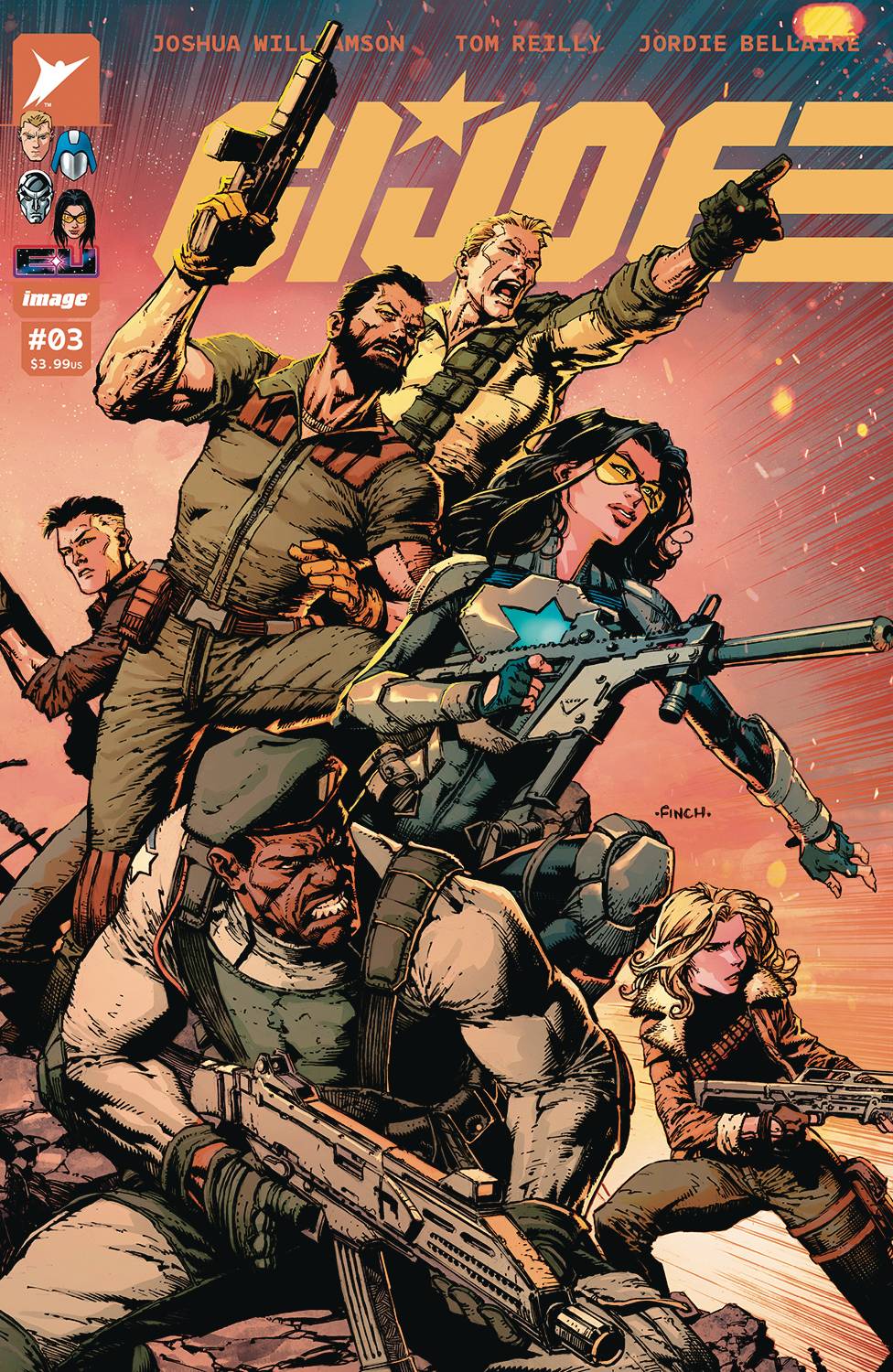 GI JOE #3 CVR B FINCH & LUCAS