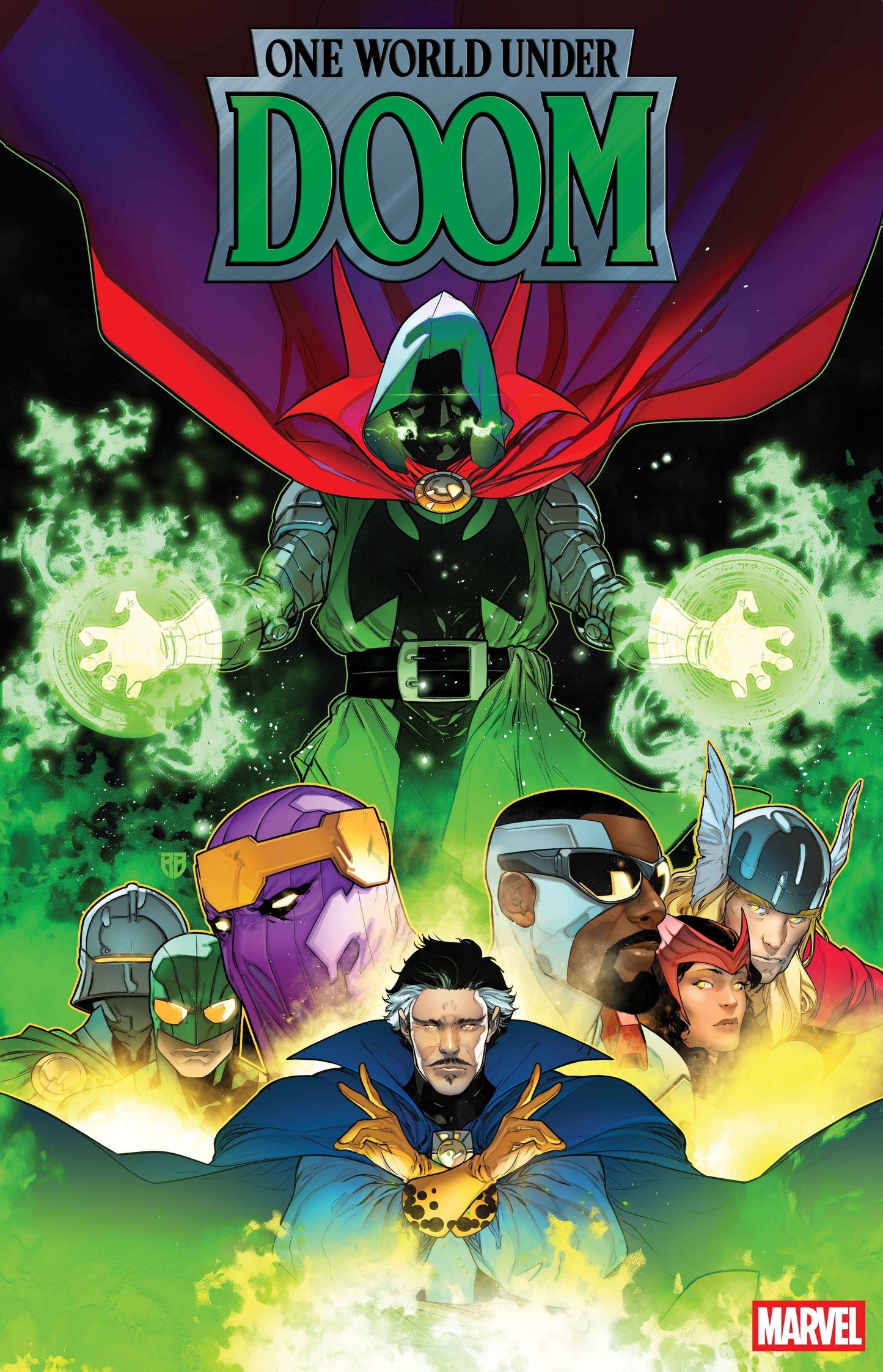 ONE WORLD UNDER DOOM #1 RB SILVA VAR