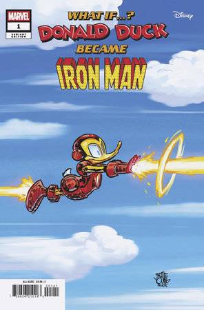 WHAT IF DONALD DUCK BECAME IRON MAN #1 SKOTTIE YOUNG VAR