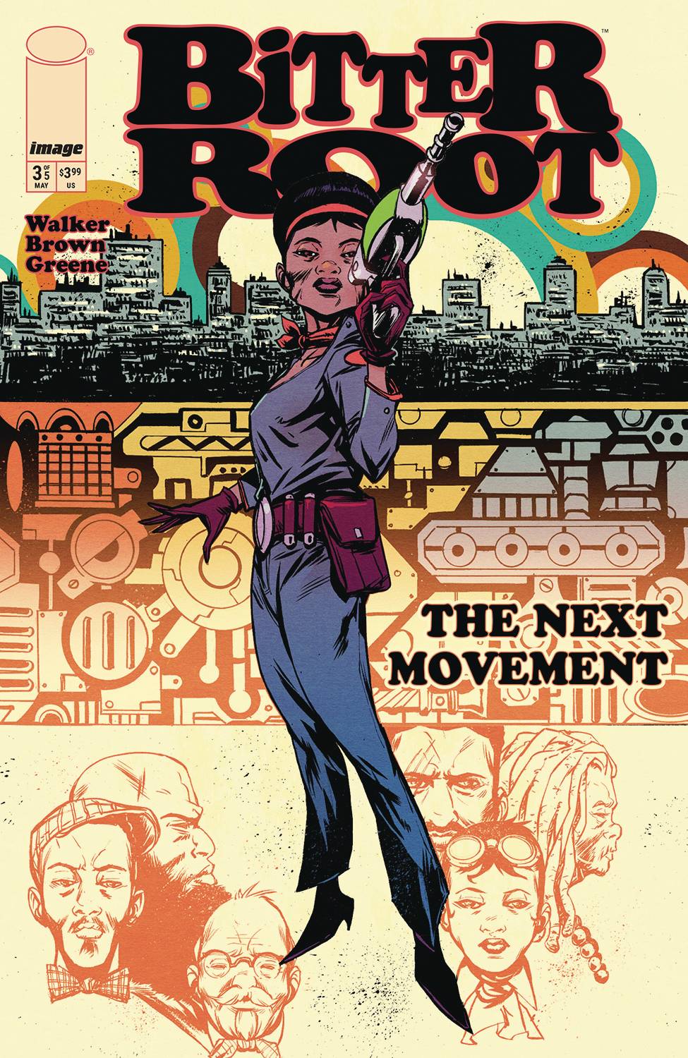 BITTER ROOT THE NEXT MOVEMENT #3 (OF 5) CVR A GREENE CONN