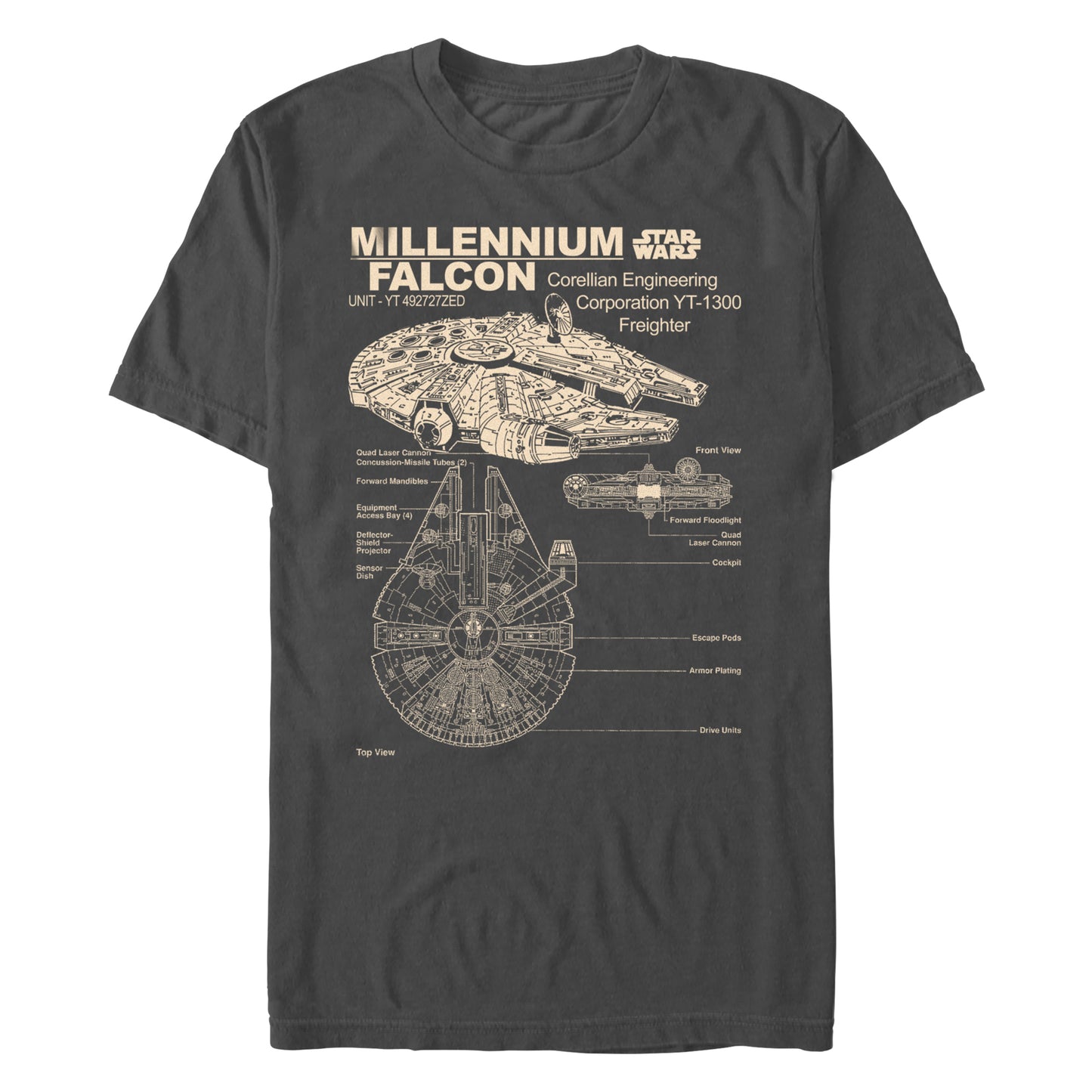 Men's Star Wars Corellian Freighter T-Shirt