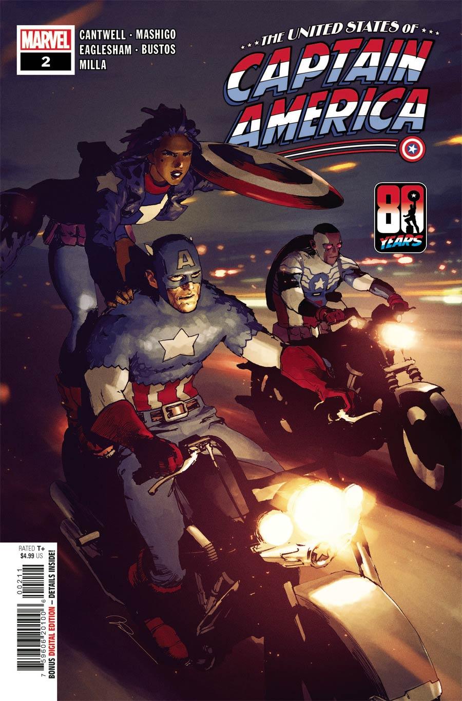 United States Of Captain America #2 CVR A - HolyGrail Comix
