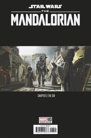 STAR WARS: THE MANDALORIAN 3 CONCEPT ART VARIANT - HolyGrail Comix