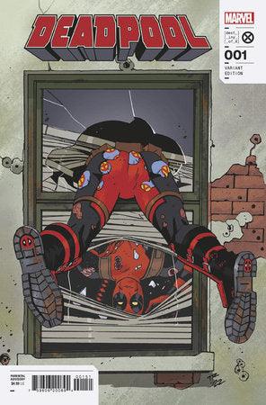 DEADPOOL 1 REILLY WINDOW SHADES VARIANT - HolyGrail Comix