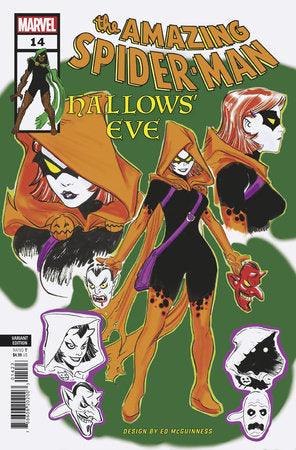 AMAZING SPIDER-MAN 14 MCGUINNESS DESIGN VARIANT - HolyGrail Comix