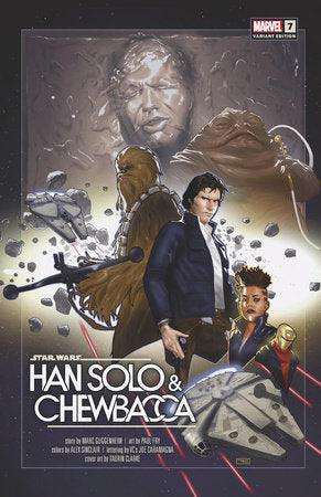 STAR WARS: HAN SOLO & CHEWBACCA 7 CLARKE REVELATIONS VARIANT - HolyGrail Comix