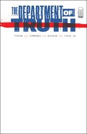 DEPARTMENT OF TRUTH #18 CVR B BLANK CVR - HolyGrail Comix