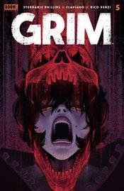 GRIM #5 CVR A FLAVIANO - HolyGrail Comix