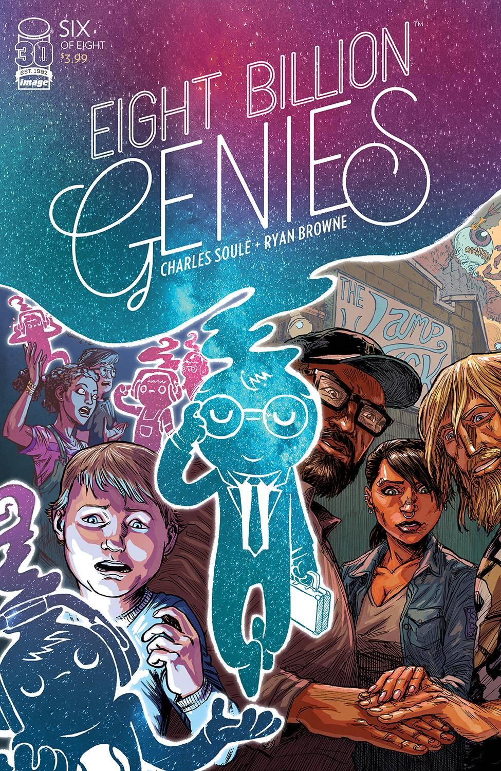 EIGHT BILLION GENIES #6 (OF 8) CVR A BROWNE - HolyGrail Comix