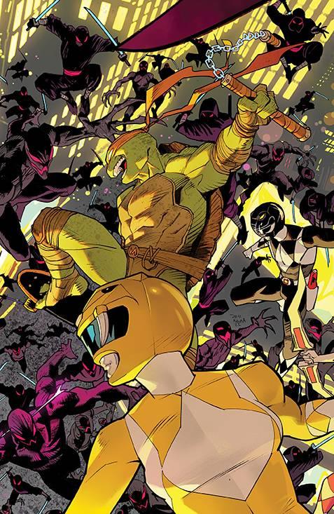 MMPR TMNT II #1 CVR B CONNECTING VAR 2 MORA - HolyGrail Comix