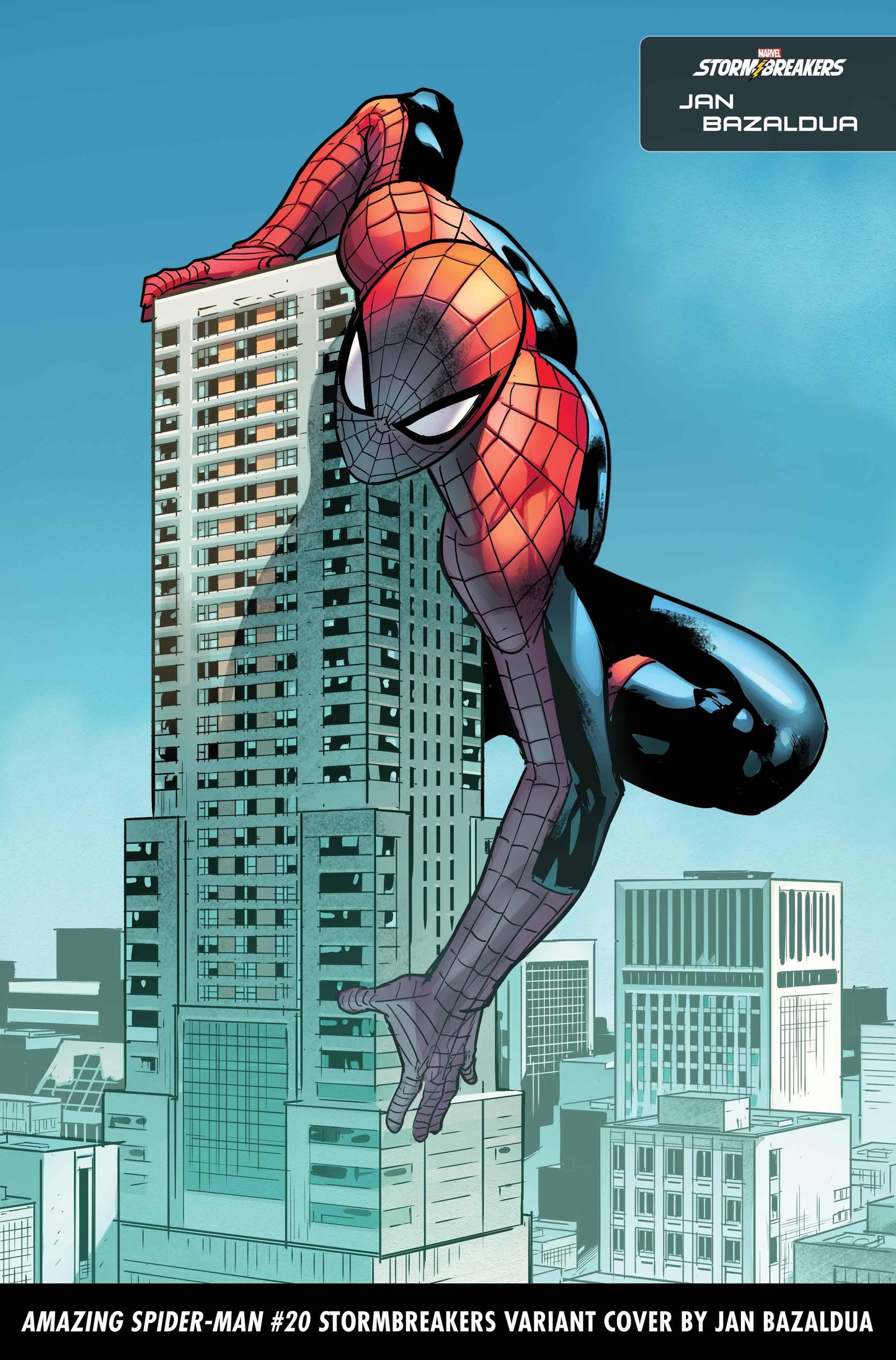 AMAZING SPIDER-MAN #20 BAZALDUA STORMBREAKERS VAR - HolyGrail Comix