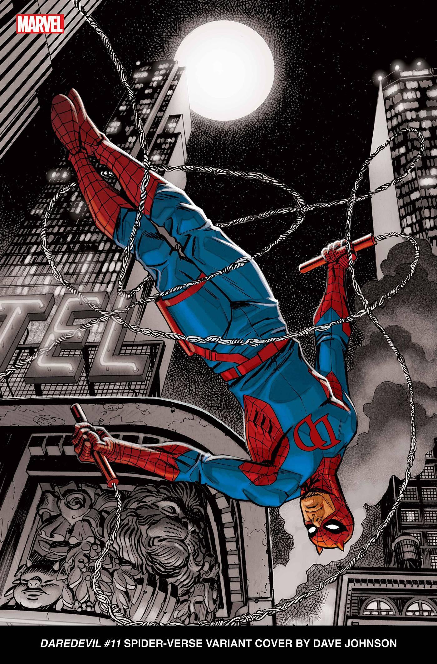 DAREDEVIL #11 DAVE JOHNSON SPIDER-VERSE VAR - HolyGrail Comix