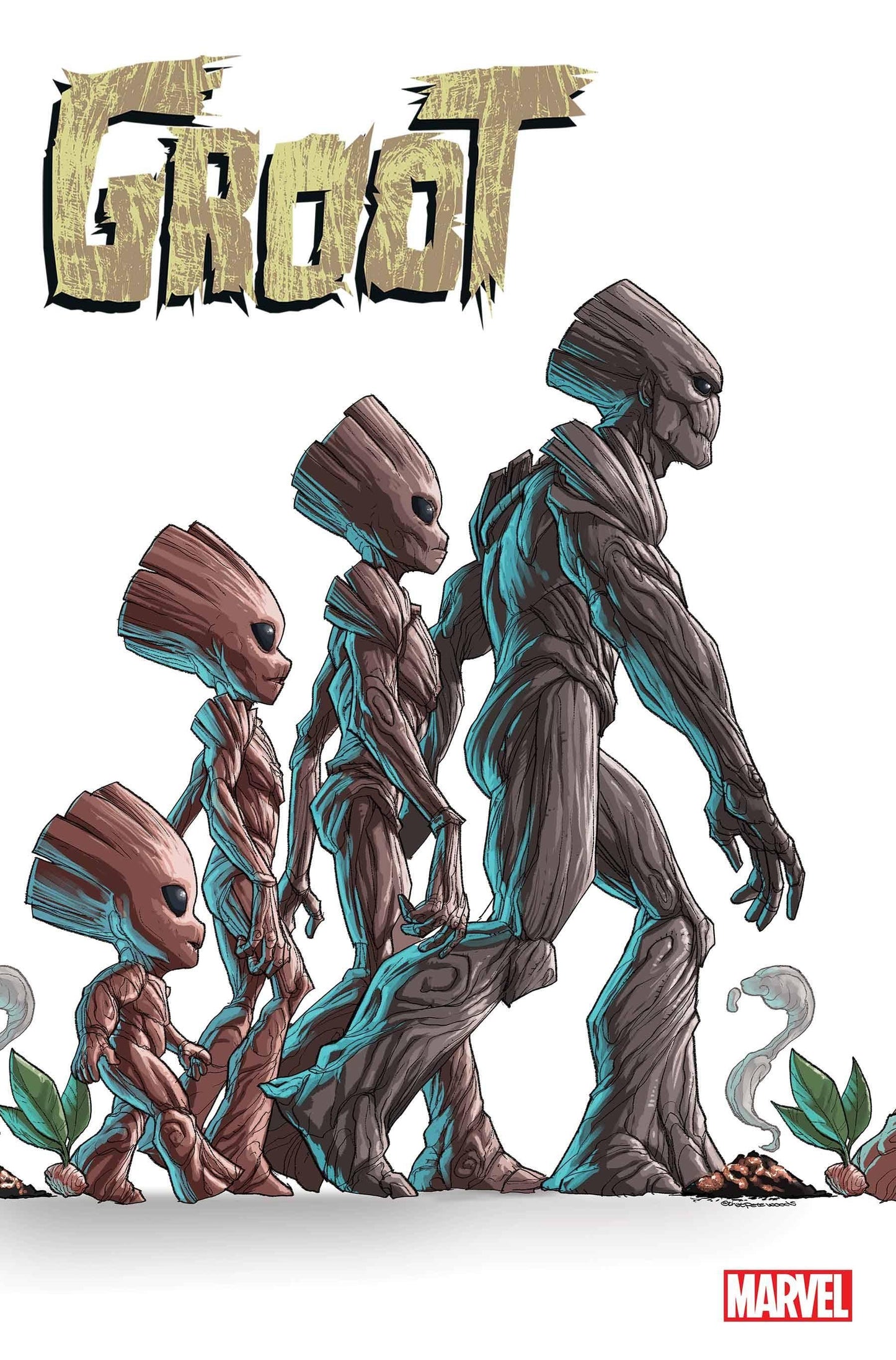 GROOT #1 WOODS VAR - HolyGrail Comix