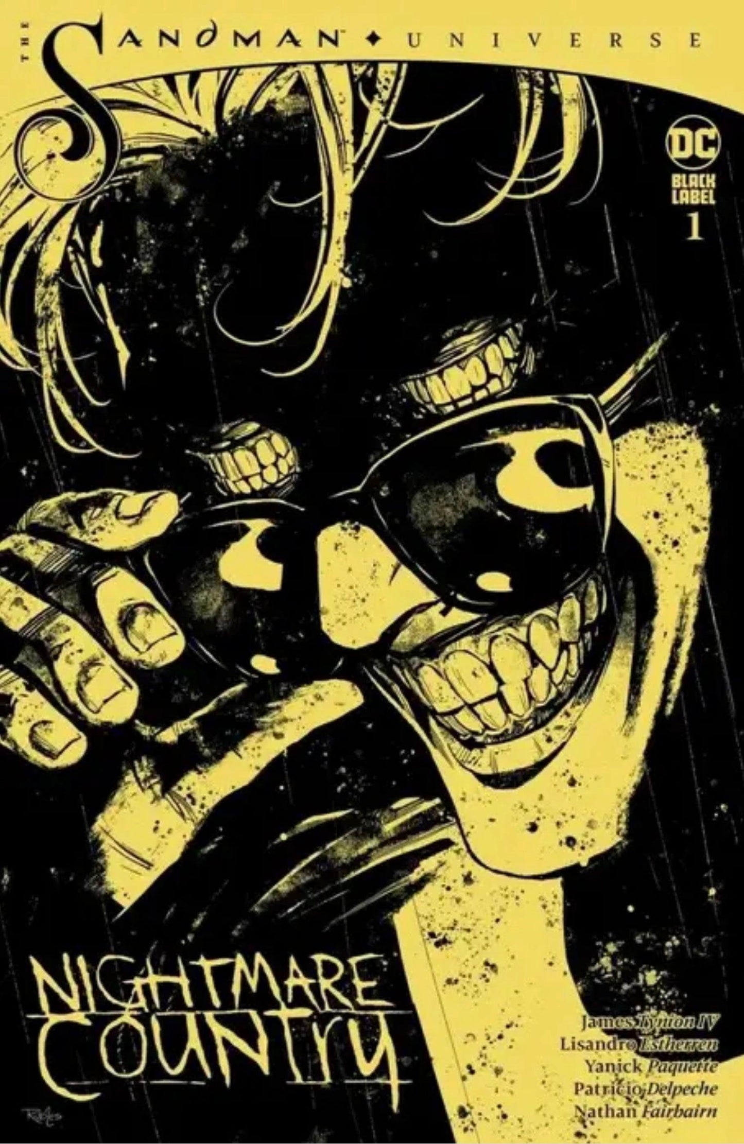 Sandman Universe: Nightmare Country 1 Gold Foil - HolyGrail Comix