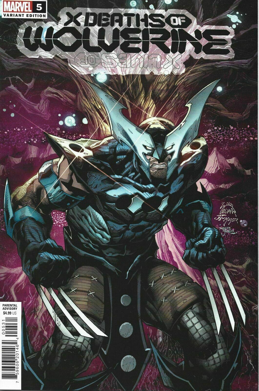 X DEATHS OF WOLVERINE 5 STEGMAN OMEGA WOLVERINE SPOILER VARIANT - HolyGrail Comix
