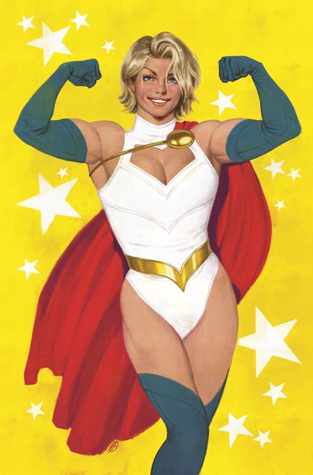 POWER GIRL #19 CVR B DAVID TALASKI CARD STOCK VAR