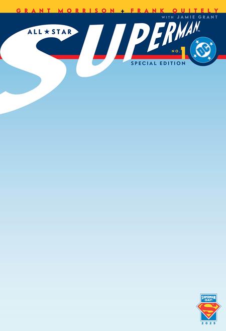 SUPERMAN DAY 2025 - ALL-STAR SUPERMAN #1 CVR C BLANK