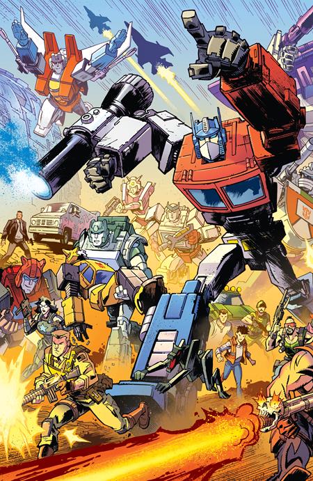 TRANSFORMERS #9 CVR F JASON HOWARD CONNECTING EU ANNIVERSARY VAR