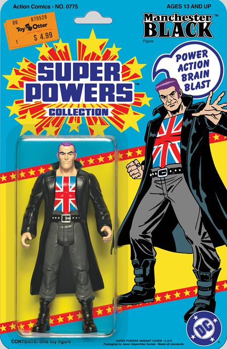 ACTION COMICS #775 FACSIMILE EDITION CVR C JASON GEYER & ALEX SAVIUK SUPER POWERS CARD STOCK VAR