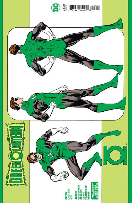 GREEN LANTERN #13 CVR D JOSE LUIS GARCIA-LOPEZ ARTIST SPOTLIGHT WRAPAROUND CARD STOCK VAR (ABSOLUTE POWER)