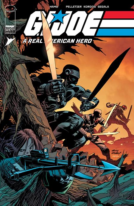 GI JOE A REAL AMERICAN HERO #309 CVR A ANDY KUBERT & BRAD ANDERSON