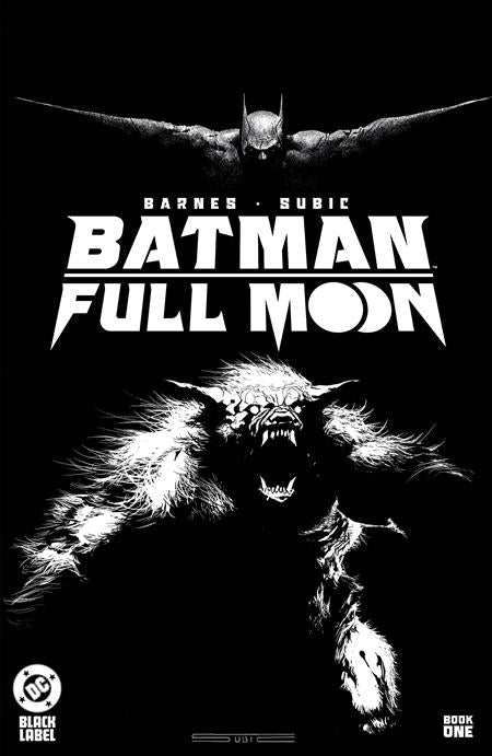 BATMAN FULL MOON #1  CVR A STEVAN SUBIC GLOW-IN-THE-DARK