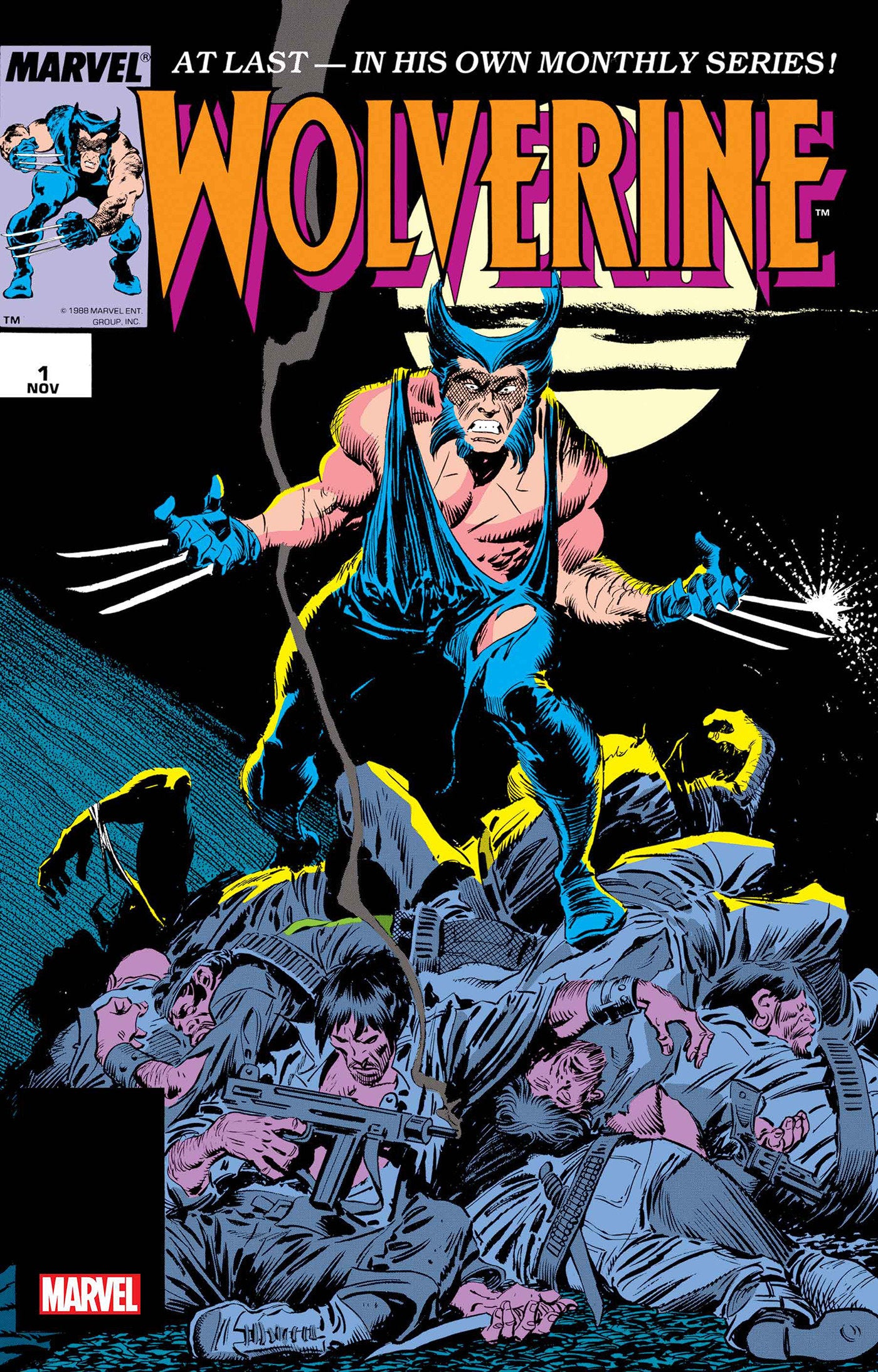 WOLVERINE BY CLAREMONT & BUSCEMA FACSIMILE EDITION POSTER