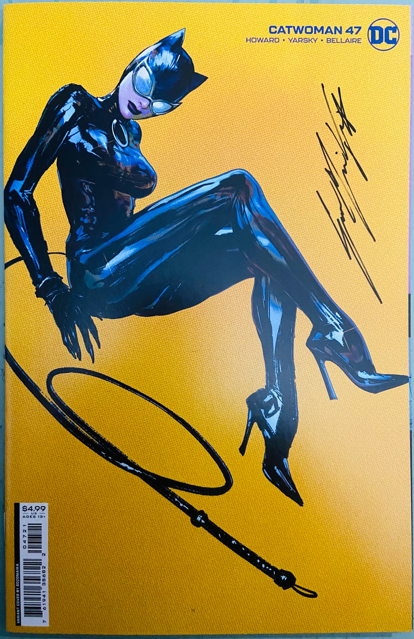 Catwoman # 47 -Signed by Sozomaika