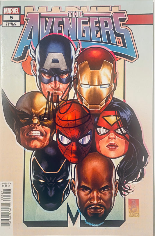 The Avengers # 5- Signed by Mark Brooks