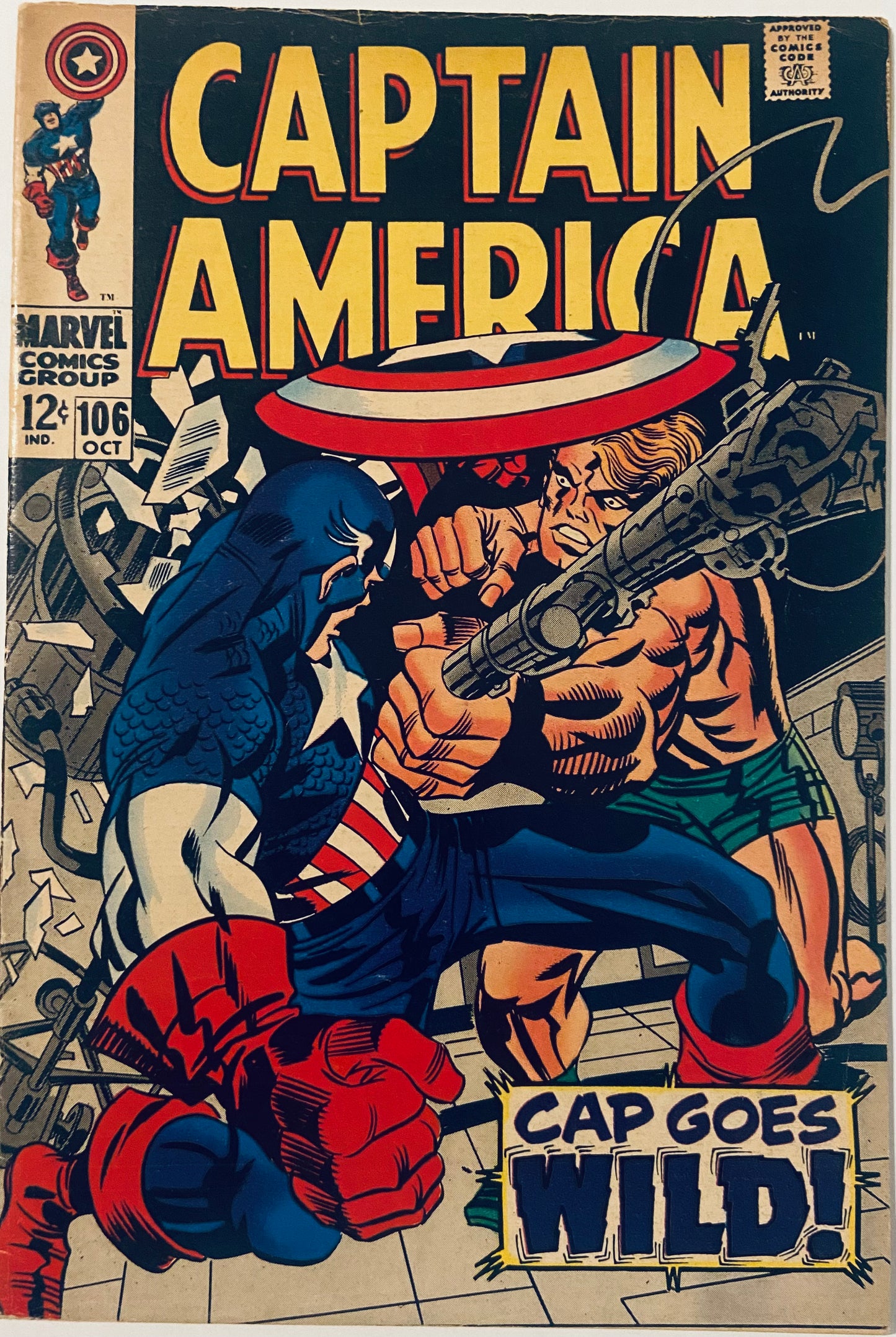 Captain America # 106