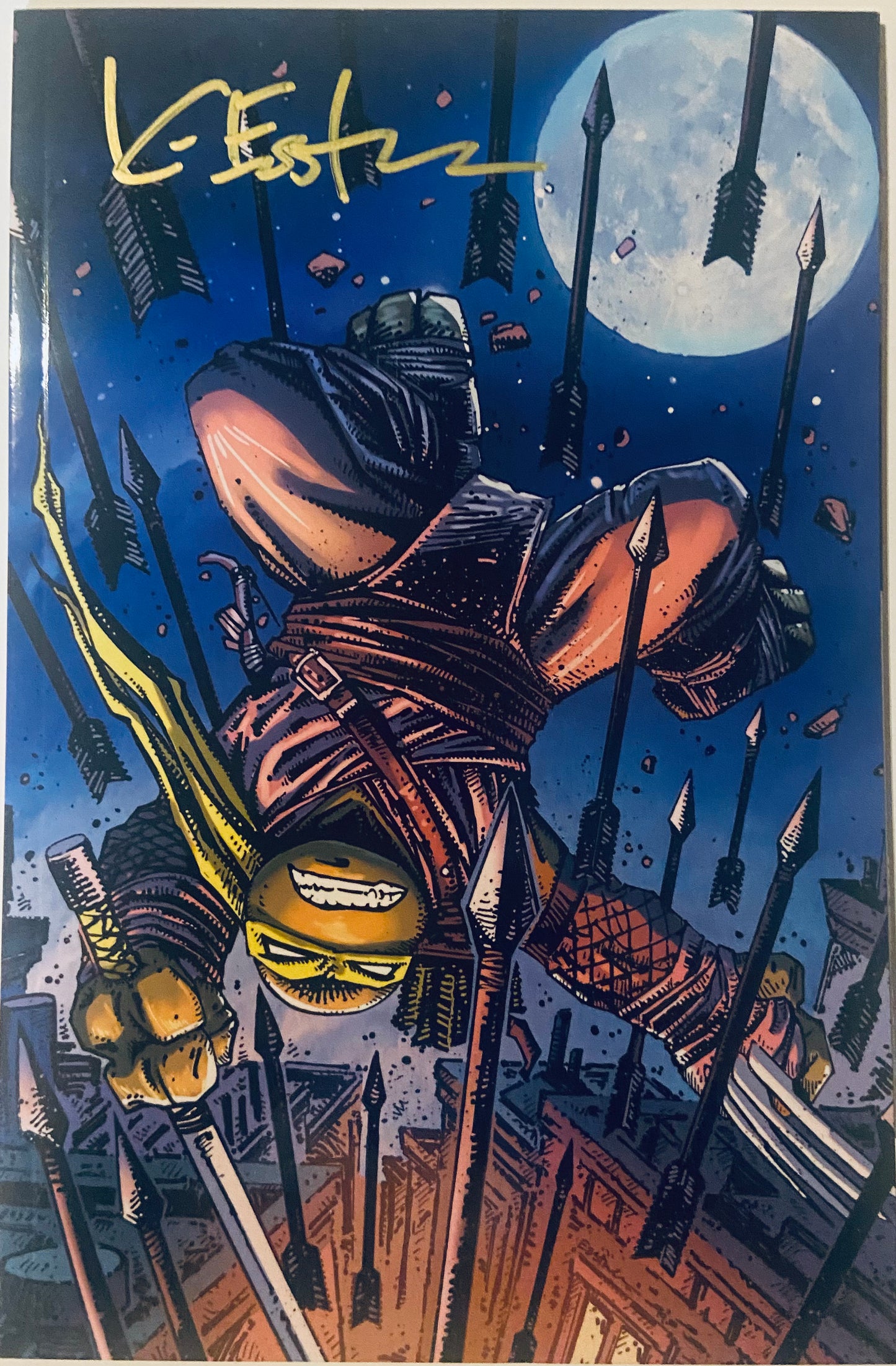 Teenage Mutant Ninja Turtles # 100- Signed by Kevin Eastman