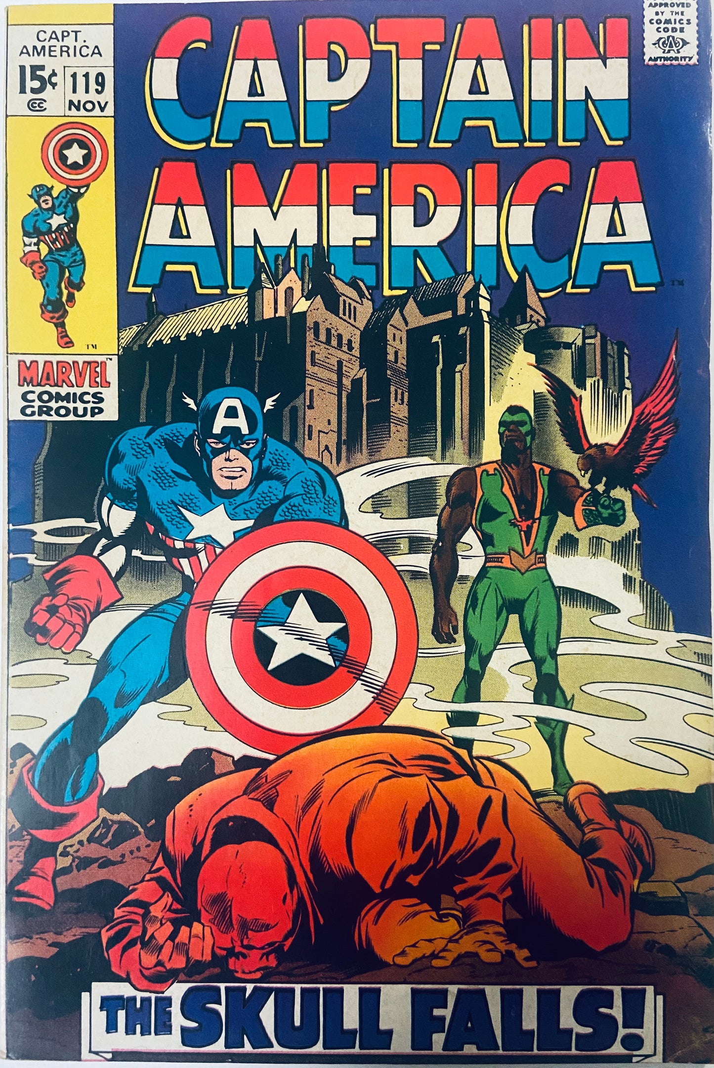 Captain America #119- 3rd app of Falcon