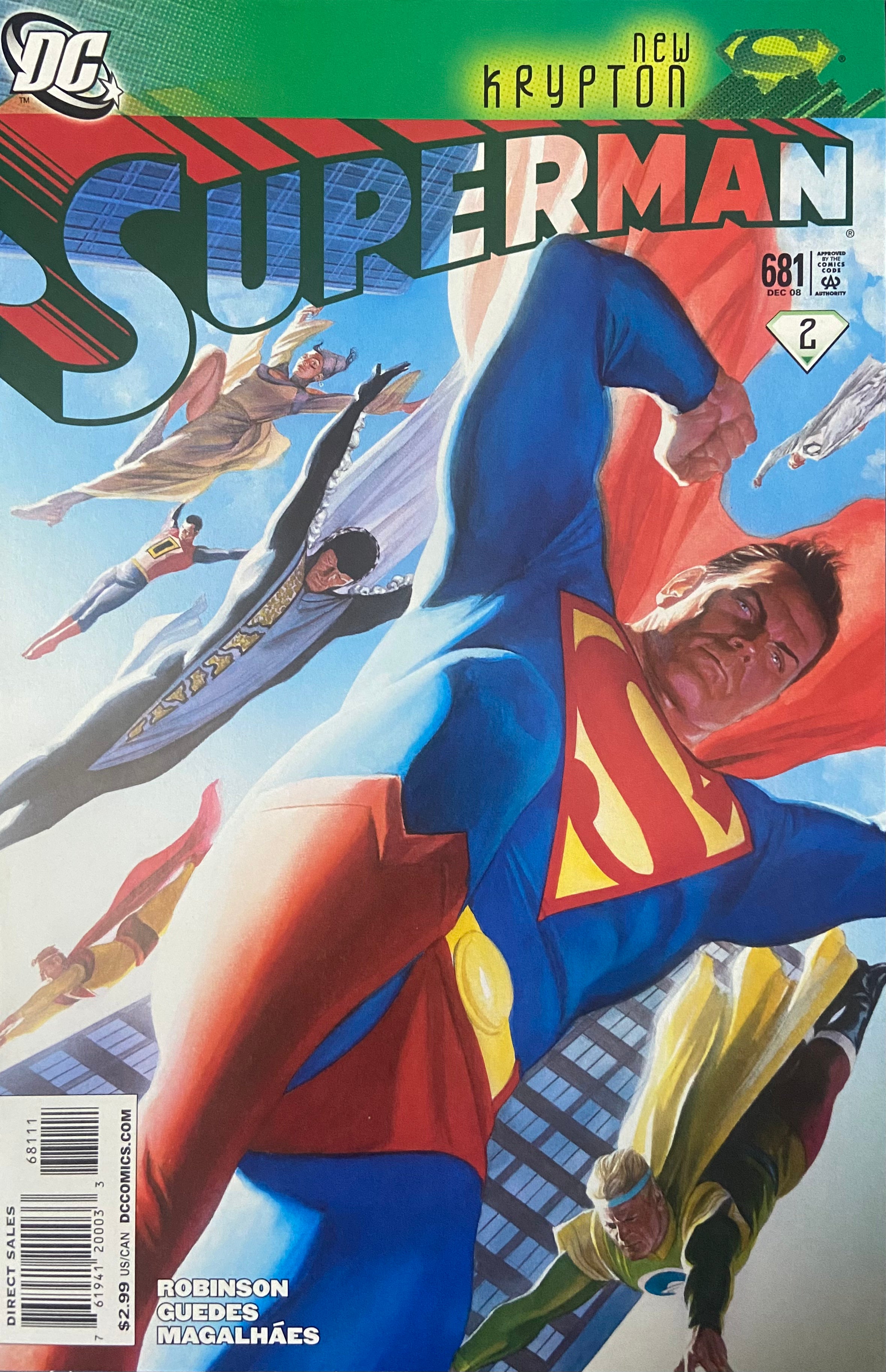 681 Comic Numbers SUPERMAN #681 – HolyGrail Comix